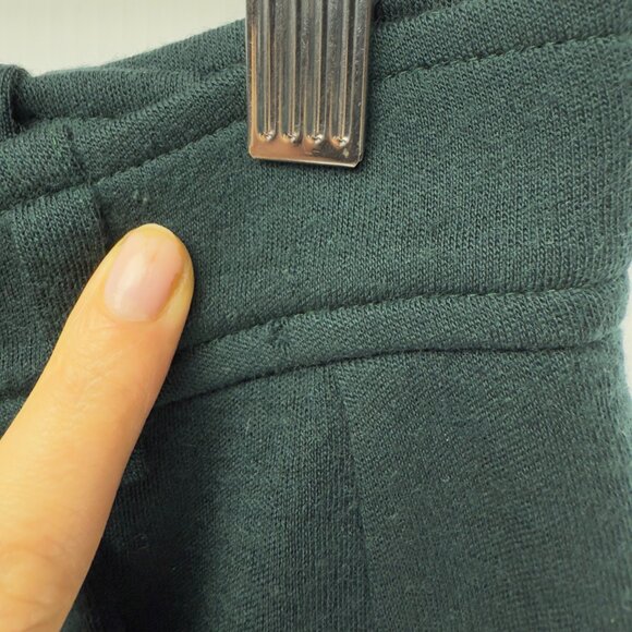 YVES SAINT LAURENT Vtg 100% Wool Heritage Pockets Designer Flared Midi Skirt 42 - Picture 12 of 13